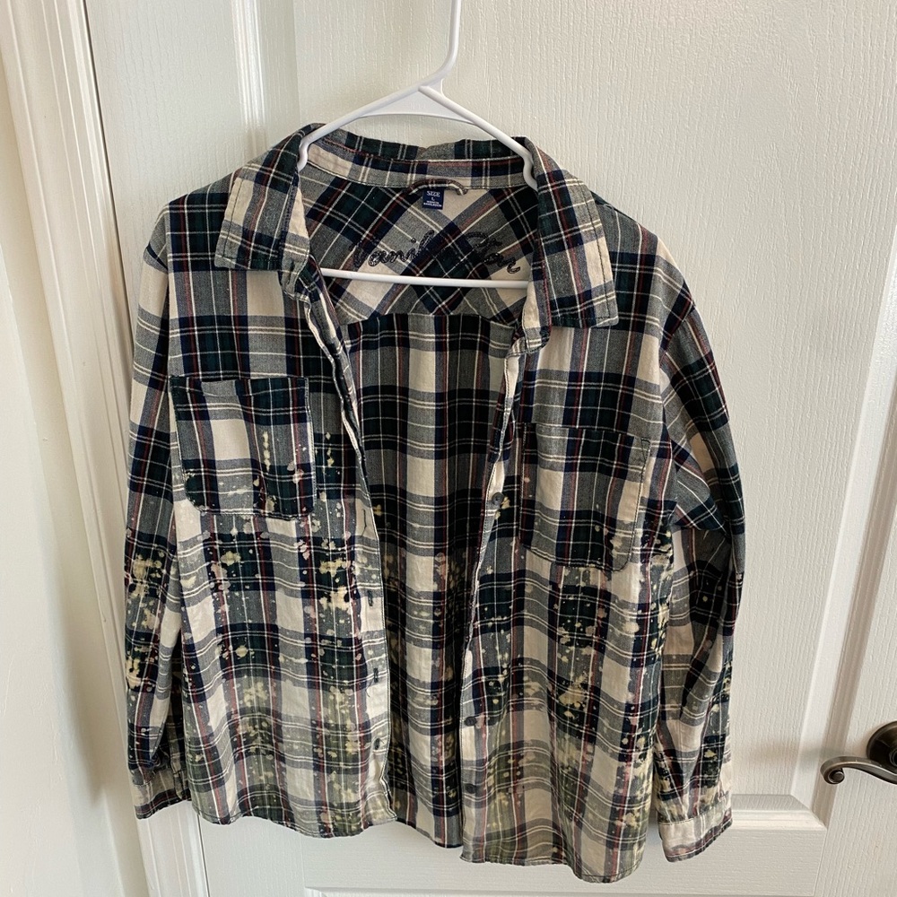 Vanilla Star Bleached Flannel size Large